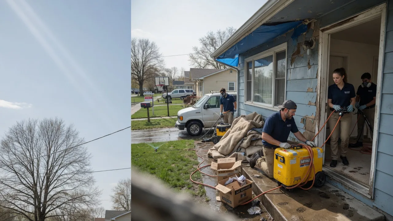 Basement Flood Cleanup in Evington, VA near me